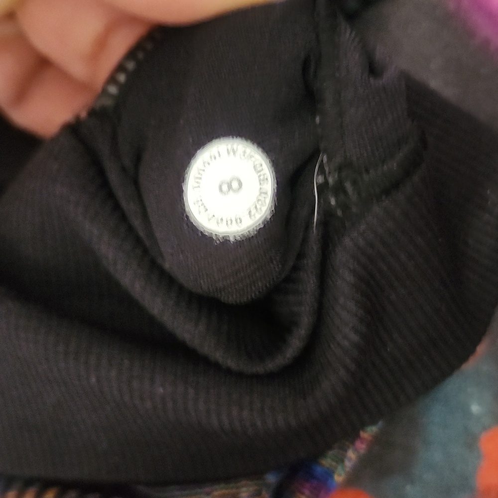 Lululemon Rainbow Colored Long Sleeve Crop Top - Picture 5 of 6